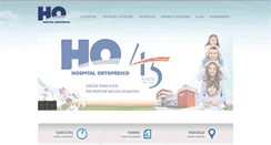 Desktop Screenshot of hopf.med.br