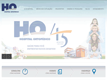 Tablet Screenshot of hopf.med.br